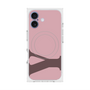 プレミアムスクエアケース with MagSafe［ オリジナル - initial color - Y dusty pink ］