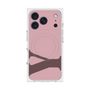 プレミアムスクエアケース with MagSafe［ オリジナル - initial color - Y dusty pink ］