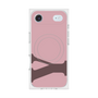 プレミアムスクエアケース with MagSafe［ オリジナル - initial color - Y dusty pink ］