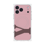 プレミアムスクエアケース with MagSafe［ オリジナル - initial color - Y dusty pink ］