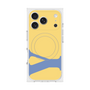 プレミアムスクエアケース with MagSafe［ オリジナル - initial color - Y yellow ］