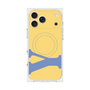 プレミアムスクエアケース with MagSafe［ オリジナル - initial color - Y yellow ］