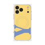 プレミアムスクエアケース with MagSafe［ オリジナル - initial color - Y yellow ］