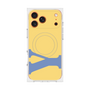 プレミアムスクエアケース with MagSafe［ オリジナル - initial color - Y yellow ］