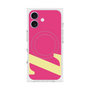 プレミアムスクエアケース with MagSafe［ オリジナル - initial color - Z pink ］