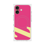 プレミアムスクエアケース with MagSafe［ オリジナル - initial color - Z pink ］