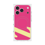 プレミアムスクエアケース with MagSafe［ オリジナル - initial color - Z pink ］