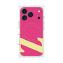 プレミアムスクエアケース with MagSafe［ オリジナル - initial color - Z pink ］