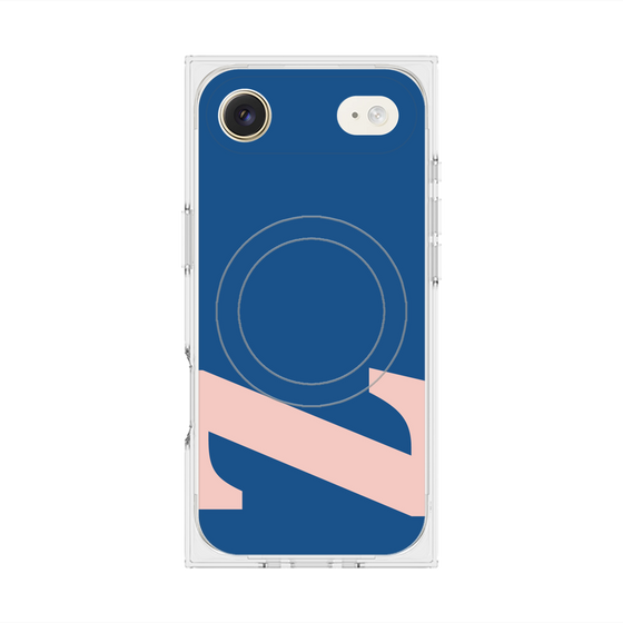 プレミアムスクエアケース with MagSafe［ オリジナル - initial color - Z navy ］