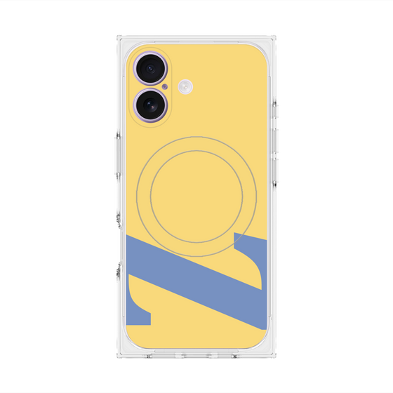 プレミアムスクエアケース with MagSafe［ オリジナル - initial color - Z yellow ］