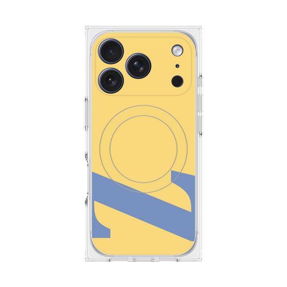 プレミアムスクエアケース with MagSafe［ オリジナル - initial color - Z yellow ］