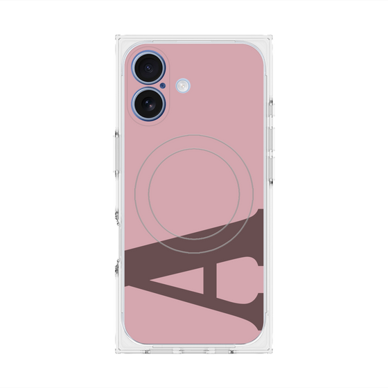 プレミアムスクエアケース with MagSafe［ オリジナル - initial color - A dusty pink ］