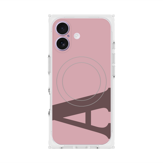 プレミアムスクエアケース with MagSafe［ オリジナル - initial color - A dusty pink ］