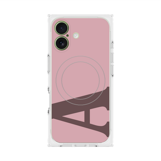 プレミアムスクエアケース with MagSafe［ オリジナル - initial color - A dusty pink ］