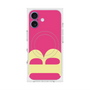 プレミアムスクエアケース with MagSafe［ オリジナル - initial color - B pink ］
