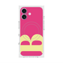 プレミアムスクエアケース with MagSafe［ オリジナル - initial color - B pink ］