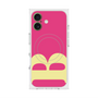 プレミアムスクエアケース with MagSafe［ オリジナル - initial color - B pink ］