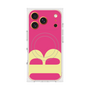 プレミアムスクエアケース with MagSafe［ オリジナル - initial color - B pink ］