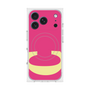 プレミアムスクエアケース with MagSafe［ オリジナル - initial color - C pink ］