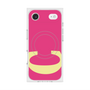 プレミアムスクエアケース with MagSafe［ オリジナル - initial color - C pink ］