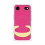 プレミアムスクエアケース with MagSafe［ オリジナル - initial color - C pink ］