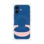 プレミアムスクエアケース with MagSafe［ オリジナル - initial color - C navy ］