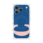 プレミアムスクエアケース with MagSafe［ オリジナル - initial color - C navy ］