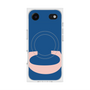 プレミアムスクエアケース with MagSafe［ オリジナル - initial color - C navy ］
