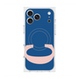 プレミアムスクエアケース with MagSafe［ オリジナル - initial color - C navy ］