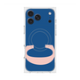 プレミアムスクエアケース with MagSafe［ オリジナル - initial color - C navy ］