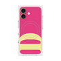 プレミアムスクエアケース with MagSafe［ オリジナル - initial color - D pink ］