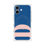 プレミアムスクエアケース with MagSafe［ オリジナル - initial color - D navy ］