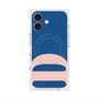 プレミアムスクエアケース with MagSafe［ オリジナル - initial color - D navy ］