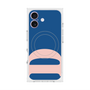 プレミアムスクエアケース with MagSafe［ オリジナル - initial color - D navy ］
