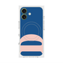 プレミアムスクエアケース with MagSafe［ オリジナル - initial color - D navy ］