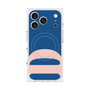 プレミアムスクエアケース with MagSafe［ オリジナル - initial color - D navy ］