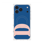 プレミアムスクエアケース with MagSafe［ オリジナル - initial color - D navy ］