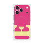 プレミアムスクエアケース with MagSafe［ オリジナル - initial color - E pink ］