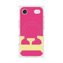 プレミアムスクエアケース with MagSafe［ オリジナル - initial color - E pink ］