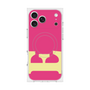 プレミアムスクエアケース with MagSafe［ オリジナル - initial color - E pink ］