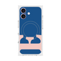 プレミアムスクエアケース with MagSafe［ オリジナル - initial color - E navy ］