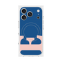 プレミアムスクエアケース with MagSafe［ オリジナル - initial color - E navy ］