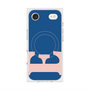 プレミアムスクエアケース with MagSafe［ オリジナル - initial color - E navy ］