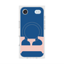 プレミアムスクエアケース with MagSafe［ オリジナル - initial color - E navy ］