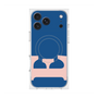 プレミアムスクエアケース with MagSafe［ オリジナル - initial color - E navy ］