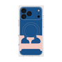 プレミアムスクエアケース with MagSafe［ オリジナル - initial color - E navy ］