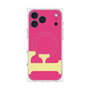 プレミアムスクエアケース with MagSafe［ オリジナル - initial color - F pink ］