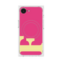 プレミアムスクエアケース with MagSafe［ オリジナル - initial color - F pink ］