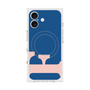 プレミアムスクエアケース with MagSafe［ オリジナル - initial color - F navy ］