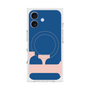 プレミアムスクエアケース with MagSafe［ オリジナル - initial color - F navy ］